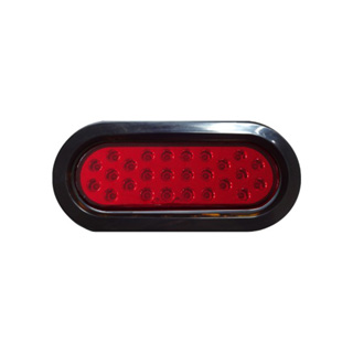 GF-6609 6 inch Oval 26 LED Truck Lorry Brake Lights Stop Turn Tail Lamp Turn Signal Stop Lights